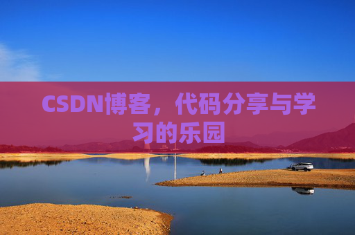 CSDN博客，代码分享与学习的乐园
